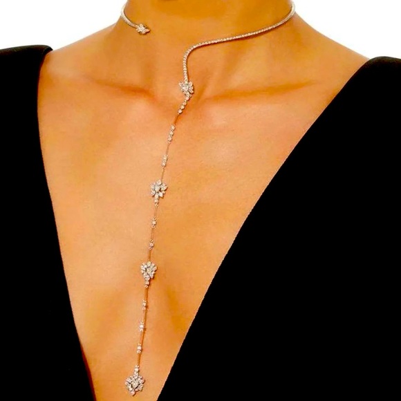 Crystal Choker Necklace - Picture 1 of 5